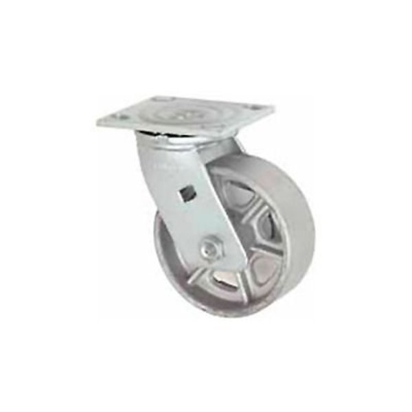 Casters Wheels & Industrial Handling Faultless Swivel Plate Caster 6in Steel Wheel 1406-6